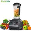 BioloMix 3HP 2200W Heavy Duty Commercial Grado Timer Frullatore Mixer Spremiagrumi Frutta Robot da Cucina Frullati di Ghiaccio BPA Libero 2L Barattolo