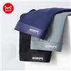 MiiOW 3 pezzi estate sottile seta del ghiaccio boxer da uomo grafene antibatterico uomo intimo traspirante fresco mutandine da uomo boxer