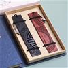 NONE Segnalibro in legno di sandalo sequoia in stile cinese Regalo commemorativo per la scuola aziendale Segnalibro a mezzaluna Il miglior regalo per gli amanti dei libri