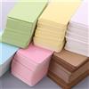 NONE 20/50/100pcs Colore Carta di Carta Kraft Retro Double Sided Parola Carta FAI DA TE Cartolina Regalo di Auguri Invito Carta Nota Carta di Messaggio