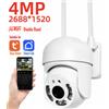Tuya 4MP PTZ WIFI telecamera di rete protezione di sicurezza Outdoor IP66 impermeabile 5G telecamera Dual-band videosorveglianza domestica