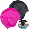 NONE Cuffia da nuoto impermeabile-alta elasticità, protezione per le orecchie, cuffia da immersione in Silicone di grandi dimensioni per un maggiore Comfort e durata