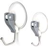 NONE Ganci da 2 pezzi, ganci robusti, ventosa, appesi, rimovibili, per bagno, cucina