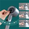 NONE Filtro doccia portatile tre modalità di uscita dell'acqua soffione doccia testa massaggio accessori bagno one click water stop manopole teste