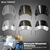 MACTIONS Universale Del Motociclo Parabrezza 6.5 "e 9.45" Faro Parabrezza Deflettore Carena Per Harley Per Yamaha Per Kawasaki Per Honda