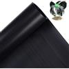NONE Maglia per occhi Fursuit personalizzata 39x11.8 pollici Rete in PVC nero Spessore 0,3 mm Maglia stampabile impermeabile per Furries Puntelli Cosplay Fursuits Craft
