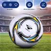 NONE Palloni da calcio per calcio mondiale Taglia ufficiale 5 Macchina da cucire PVC Senza cuciture Antiusura Antiscivolo Gioco per partite all'aperto Allenamento di calcio