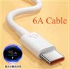 NONE 1/2/10pc6A Cavo USB C a ricarica rapida per Xiaomi Mi 12 Redmi Huawei Accessori per telefoni cellulari Cavo di tipo C Cavo USB per caricabatterie per telefono