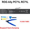 NONE DXT Nuova Batteria C41N2208 ad Alta Capacità 74WH per Console di Gioco ASUS ROG ALLYX RC71L, con Tutti gli Strumenti Inclusi