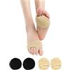 SMATLELF Cuscinetti in gel sull'avampiede Solette in silicone per scarpe Cuscinetto metatarso Piede Traspirante Assorbimento degli urti Piedi da donna Cuscino per scarpe antidolorifico