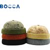 NONE Bocca Berretto Docker ispessimento senza visiera Berretto a cuffia rotto Cappello senza tesa Tinta unita Traspirante Uomo Donna Outdoor Alta qualità