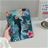 NONE Il fiore di squalo del mondo sottomarino è adatto per Apple iPad Pro 2024 11 pollici 2025 Air 5/4 10.9 iPad 10 9.7 10.2/10.5 Mini 6/5 Pen S