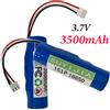 SUYIJIA 1S1P 18650 Batteria ricaricabile 3.7V 3500mAh LED Luce da pesca Altoparlante Bluetooth Batteria di emergenza Spina fai da te Cavo XH2.54-3P