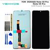 NONE Nuovo Originale 6.75 "Digitalizzatore Per DOOGEE Nota 58/Note 59 Pro + Nota 58Pro Telefono 1600x720 Display LCD Con Touch Assemblea di Schermo