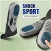 NONE 1 paio di inserti per scarpe ortesi per fascite plantare soletta traspirante per il sudore e anti-odore soletta ammortizzante per scarpe sportive
