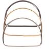 NONE 1 pz metallo grande cerchio mano in mano anello di ferro custodia in metallo borsa in mano accessori hardware maniglie per borse da donna di ricambio