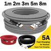 NONE Cavo USB Tipo C 5A per Ricarica Super Veloce per Huawei 1m 3m 5m 8 Metri Cavo di Prolunga USB C per Samsung Xiaomi OPPO Universale