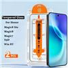 panbon 2PCS 9H Vetro temperato per Honor Magic 8 Lite Win RT X9D Protezione per lo schermo Honor Magic 7 Vetro protettivo con kit di strumenti per l'installazione