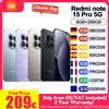 XIAOMI Versione Globale REDMI Note 15 Pro 5G - Batteria Enorme da 6.580 mAh, Display AMOLED CrystalRes da 6,8" 1.5K, Nuova Fotocamera Ultra-Definita da 200MP, Certificato IP66/IP68/IP69/IP69K