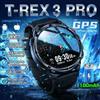 PENGAGAR Nuovo Smartwatch T-Rex3 Pro GPS Tracker 2026 da Uomo, 1100mAh, 120 Giorni di Standby, Orologio Robusto per Sport Outdoor, Impermeabile 10ATM, con Funzione Chiamata
