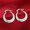 NONE Orecchini a Cerchio in Argento Sterling 925 all'Ingrosso, Gioielli Eleganti e Graziosi per Donne, Ideali per Matrimoni e Feste