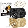 NONE PeaKalo Autentica Spugna Africana a Rete - 2 Pezzi, Spugna Esfoliante per Doccia e Bagno, Delicato Scrub per la Schiena per Tutti i Tipi di Pelle, Resistente