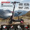 NONE Monopattino Elettrico BOYUEDA S5 6000W Doppio Motore 60V38Ah con Attivazione NFC, Pneumatici Fuoristrada da 11 Pollici, Controllo Intelligente tramite APP