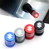 Suzuki Tappi per Valvole Pneumatici Auto per Suzuki S Cross Jimny Swift Alto Liana Ignis SX4 Samurai Vitara Xl, Accessori per Copertura Valvole