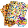 THE SIMPSONS Tessuto Stampato Cartone Animato I SIMPSONI in Poliestere/100% Cotone/Raso 140x50CM per Patchwork, Cucito, Bambole e Tende 46053