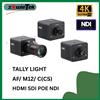 zowietek 4K NDI | Telecamera POV Box HX3 PoE-VERSIONE PRECEDENTE, Uscita HDMI SDI, RTSP/RTMP(S)/SRT, Streaming Live Autonomo, C/CS, AF, M12
