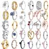 Disney Anello in Argento S925 con Fiocco e Fiore, Stile Elegante e di Alta Moda