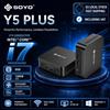 SOYO Y5 Plus Mini PC Processore Intel Core i7 di quarta generazione 8 GB di RAM 128 GB SSD Windows 11 PRO Bluetooth WIFI5 Display Mini Computer