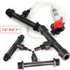 NONE Kit Iniettore Fertilizzante Venturi con Filettatura Maschio da 1/2" 3/4" 1" per Irrigazione Agricola, Filtro per Sistema di Irrigazione Giardino e Serra
