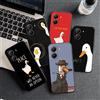 NONE Divertente Cover Morbida a Tema Oca Cartone Animato per Xiaomi Poco X5 X6 X7 X8 Pro Max X3 F7 F8 Ultra M8 M7 M6 M5 Redmi 15 15C 14C 13C 12C