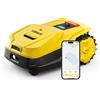 EVERCROSS BOT M200 Robot Tagliaerba Senza Filo Perimetrale, RTK+AI Visione, Mappatura Automatica, Superficie 800m², Max 1500m², Pendenza 45%, Evitamento Intelligente Degli Ostacoli, Controllo Tramite