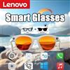 Lenovo Occhiali Intelligenti Lenovo con Telecamera 8MP, Registrazione 4K, Trasmissione Wifi Wireless, Traduzione AI e Stabilizzazione