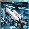YUNBEIDI Pistola ad Acqua Elettrica LED con Aspirazione Automatica, Grande Capacità, Spruzzo Continuo, Gioco Estivo Interattivo, Regalo per Bambini