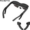 hibloks Tubo Guida Suono HIBLOKS per Occhiali Smart RayNeo Air 4/Air 4Pro/Air 3S/Air 3S Pro - Accessorio in Silicone Morbido