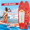 funwater Tavola da SUP Gonfiabile FunWater 350cm/385cm, Tavola da Surf Stand Up Paddle con Accessori
