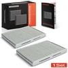 Frankberg Filtro Abitacolo a Carbone Attivo Frankberg 2x per VW Golf Polo Passat Audi A3 TT Skoda Octavia 328388K1047A 1J0819644A CUK2862 LAK622