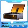 CREALITY 3D Creality Falcon A1 Laser 10W Classe 1 FDA, Incisione Veloce 600mm/s, Fotocamera Integrata, Rilevamento Intelligente dei Materiali, Copertura Protettiva per gli Occhi, Spot Compresso 0.06 - 0.08mm,