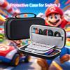 NONE Custodia da trasporto per Switch 2, borsa protettiva rigida da viaggio NS2 con 20 slot per schede di gioco, grande capacità di archiviazione per NS 2