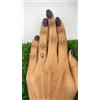 Surat*Diamond*City Diamante Esagonale Naturale 0.81tcw Miele Marrone Colore Brillante Taglio