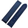 dayeer Cinturino in gomma di nylon per Omega x Swatch uomini deployante fibbia cinturino orologio accessori silicone braccialetto catena, Cinturino blu., 20mm