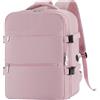 WOUIYO Zaino Easyjet 45x36x20, Bagaglio a Mano per Easyjet 30L Borsa da Cabina per Uomo e Donna, Zaino da Viaggio Aereo con Impermeabile Antifurto per Laptop da 15.6 Pollici