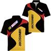 GALAWYXEQ Polo da Uomo 3D Intimo Morbido per N.A.SC.A.R Cerniera Top Abbigliamento Maglietta A Maniche Corte con Colletto Comoda T-Shirt Rugby Grafica Mezza Manica-HeiHuangSe||3X_l