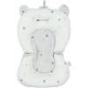 RiToEasysports Cuscino per Seggiolino Bagnetto, Supporto Regolabile Pieghevole Galleggiante Sicuro per Neonato Cuscino Seggiolino da Bagno con Design Stelle Azzurre for Bambini Adulti Vasca Doccia