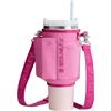 Stanley Quencher Carry-All Peony per tutto il giorno 40 once