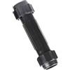 Mikinona Connettore in Plastica e Alluminio Nero 28mm per Kayak e Barca, Facile da Montare, Anti-ruggine, Accessorio per Collegare Remi