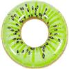 Generico Galleggiante per piscina con frutta - PVC da 83 cm, salvagente, tubo in lime | per la zattera di kiwi con anguria arancione, per bambini e adulti, uso di giocattoli portatili